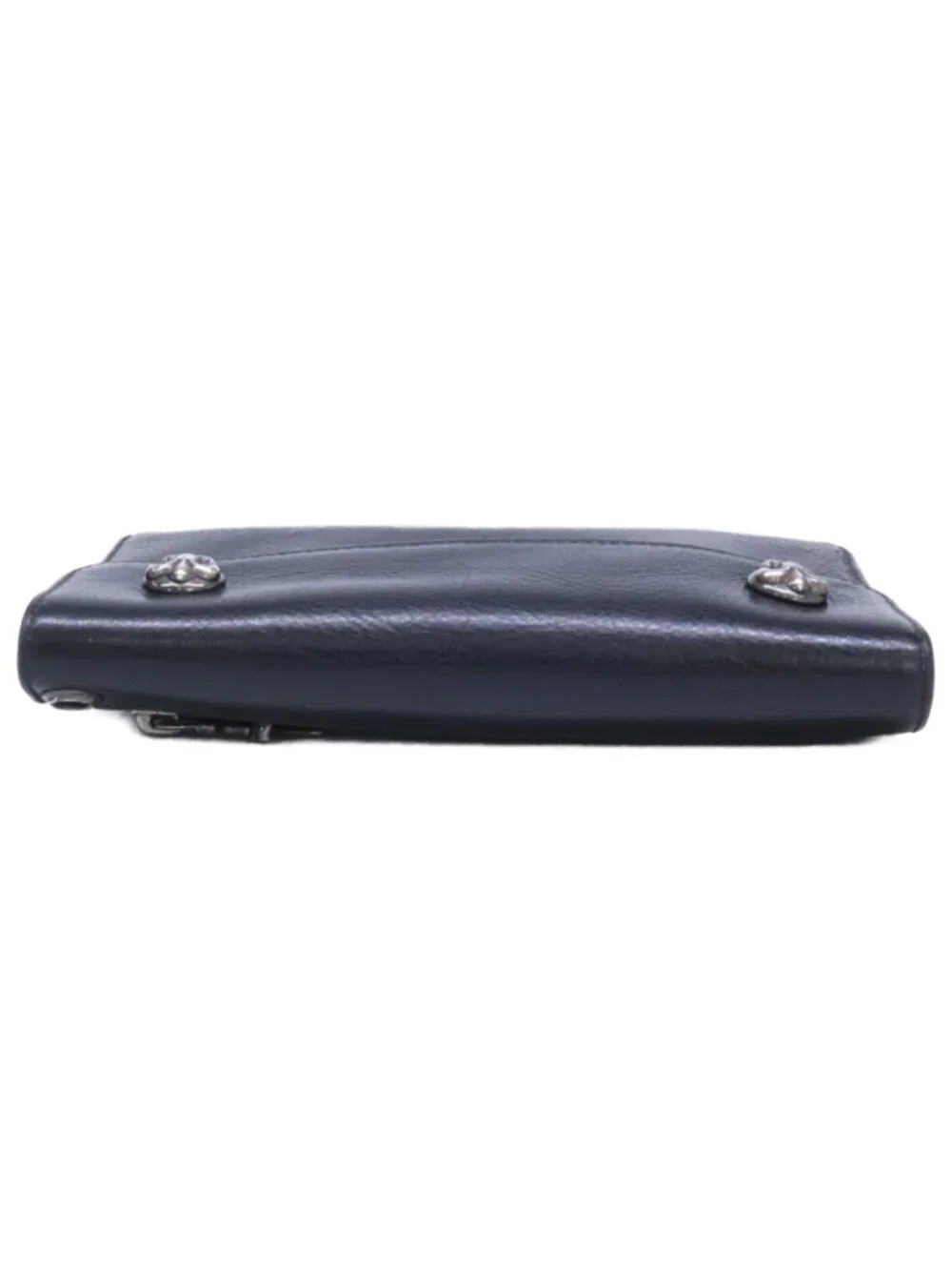 Chrome Hearts Wave BS Fluer Leather Wallet